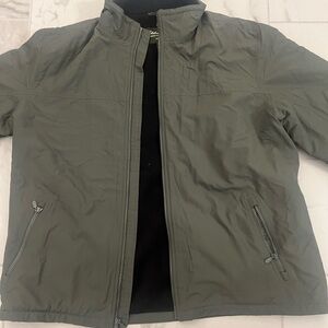 Eddie Bauer Men's Sage Green Windbreaker